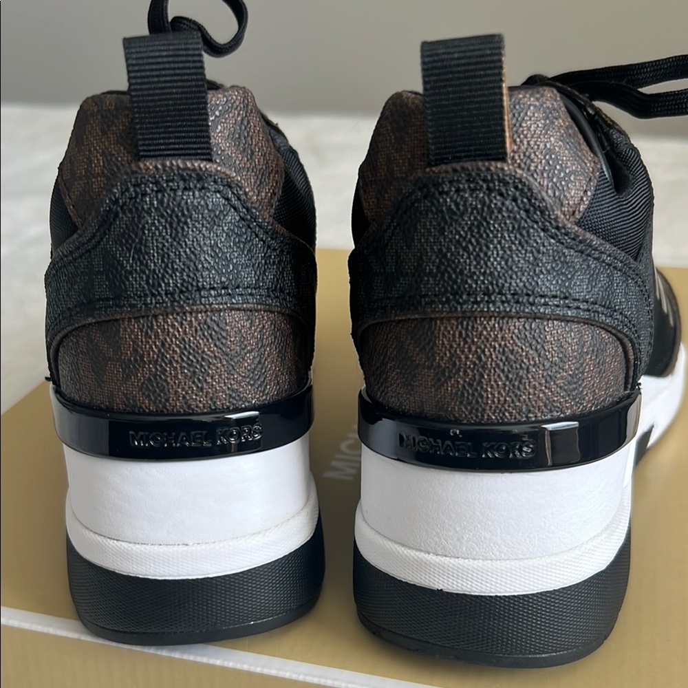 Michael Kors Womens  Black Sneakers - Picture 6 of 7